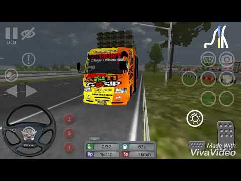  Truk  ANTI GSIP OLENG  fersi game BUSSID BUS SIMULATOR  