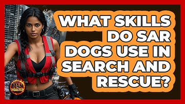 What Skills Do SAR Dogs Use In Search And Rescue? - Man vs. Disaster