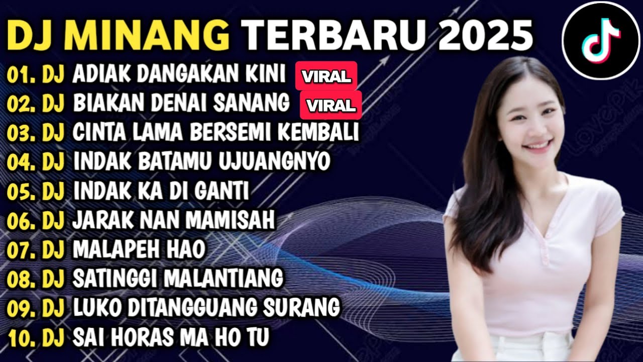 DJ MINANG TERBARU 2025 FULL BASS - DJ JARAK NAN MAMISAH X BIAKAN DENAI SANANG VIRAL TIKTOK