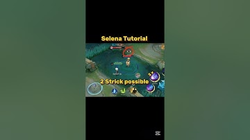 Selena Skill combo Tutorial Mobile legends #ml2b #selena #tutorialmlbb