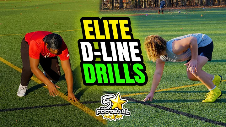 Defensive Lineman Drills - Full Coaching Session