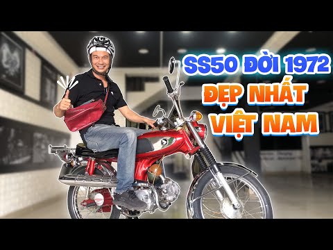  Nghệ Sĩ Tiết Cương review xe SS50 đời 1972 đẹp nhất Việt Nam