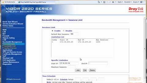 DrayTekSessionLimit.wmv