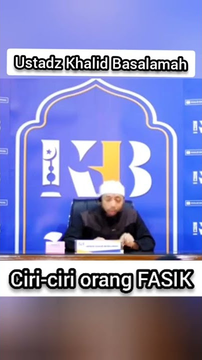 Characteristics of a wicked person #short lecture #ustadzkhalidbasalamah #hijrah