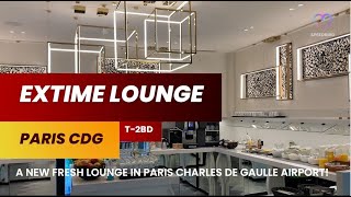 ✈️🇫🇷 Extime Lounge | Paris Charles de Gaulle Airport | Terminal 2BD 🛋️😌 HD Lounge Review screenshot 4