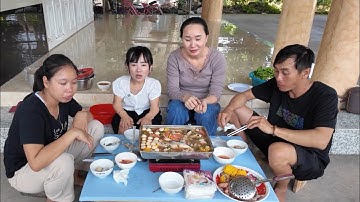 Cập Nhật Ở Quê Vào Mùa Trồng Rau Và Sum Vầy Bên Nồi Lẩu Thái Siêu Ngon. || Ut Mini.