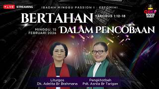 Kebaktin Minggu 15 Februari 2026  Gbkp Bogor Barat