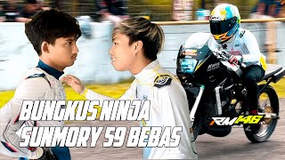 SETING NINJA SUNMORY 59 BEBAS DI SENTUL !! BUNGKUS GAK ? #ryanmee #ninjasunmory #sentul