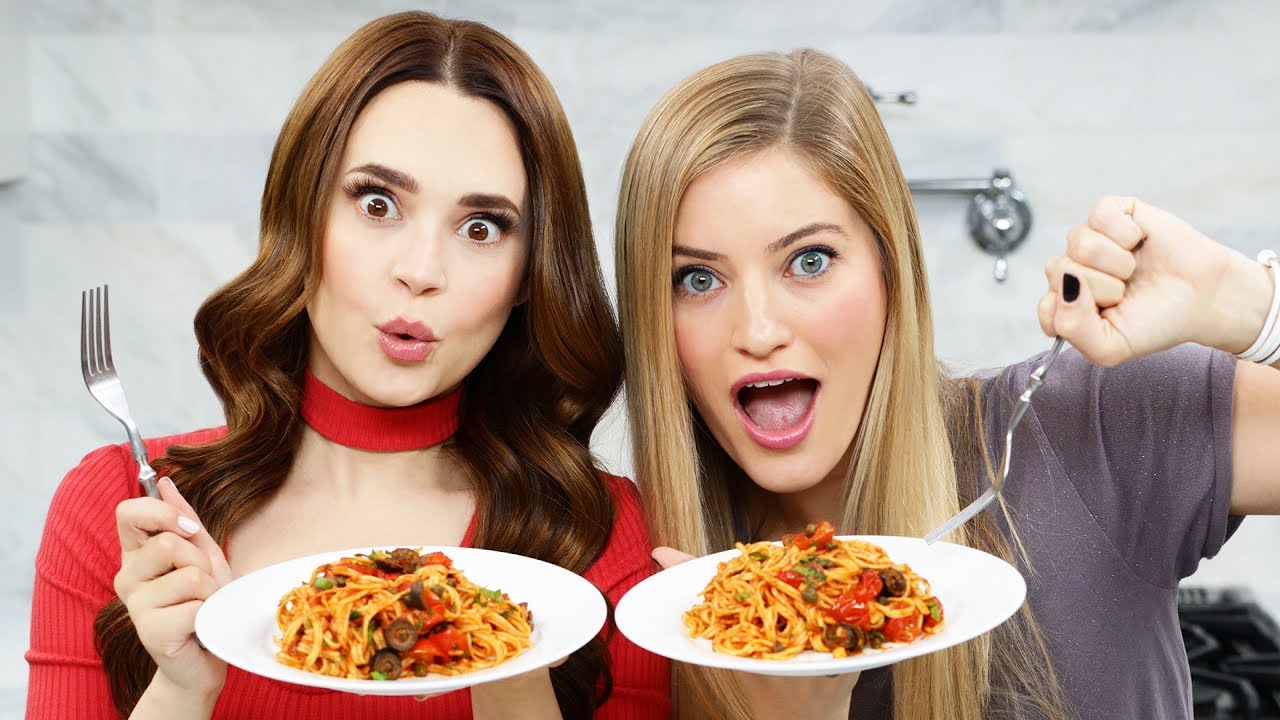 UNFORTUNATE EVENTS PASTA PUTTANESCA - NERDY NUMMIES