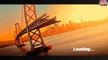 Bridge Construction Simulator - CITY - Level 1 - 8  ( HARD) - Walkthrough