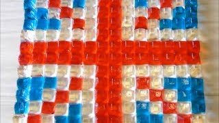 ⁣London 2012 Olympics Union Jack jewel-like gummy キラキラ ユニオンジャック グミ