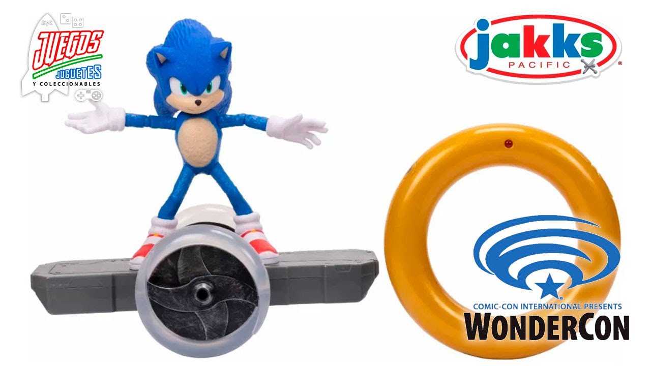 SONIC EN WONDERCON, lo nuevo de JAKKS PACIFIC ▻ Juegos Juguetes y  Coleccionables 