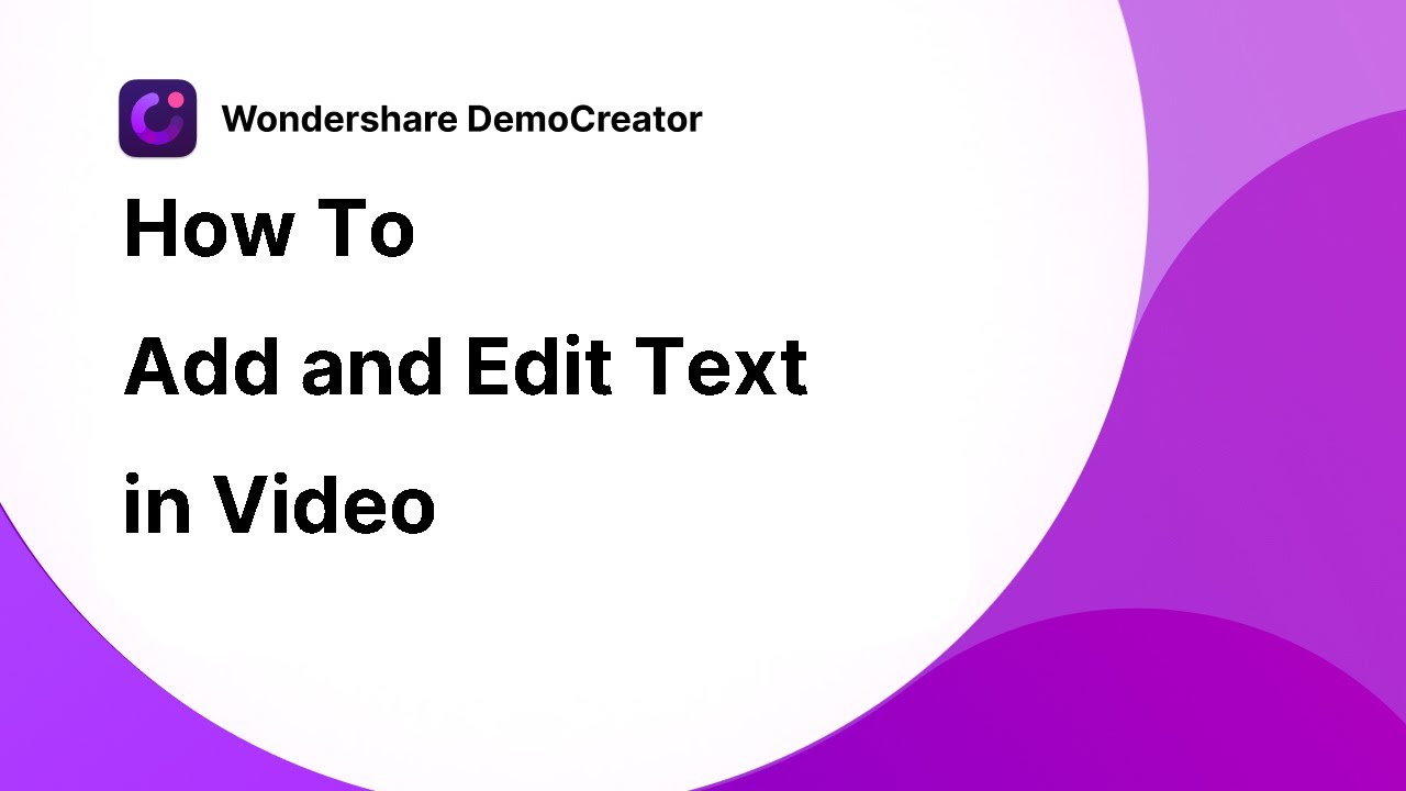 4 Steps to Create Animated Text GIF - DemoCreator