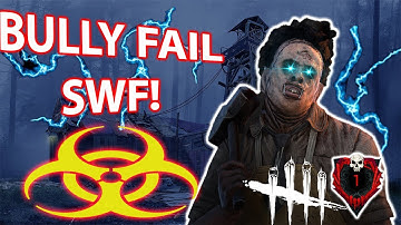 DBD Leatherface VS *TOXIC* SWF BULLY FAIL! Dead By Daylight New Update Gameplay