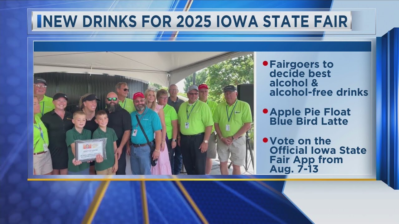 New Drinks For 2025 Iowa State Fair
