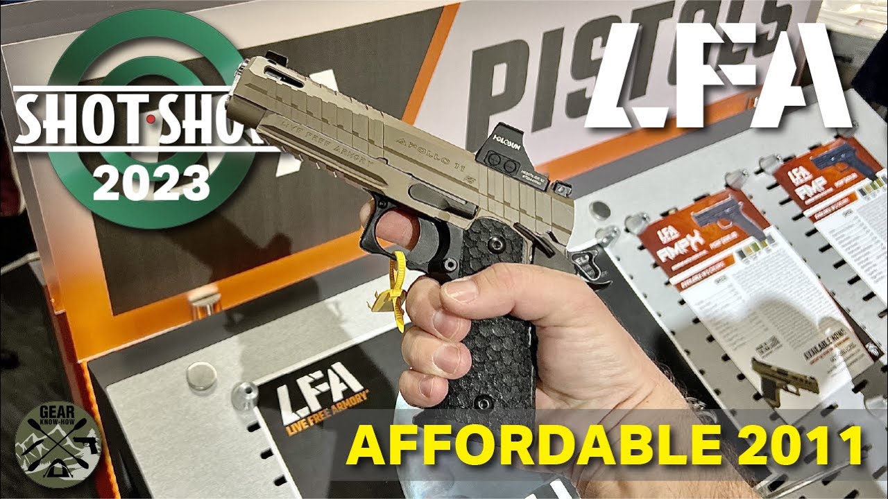 Live Free Armory Affordable 2011 and 9mm PCCs Shot Show 2023 YouTube