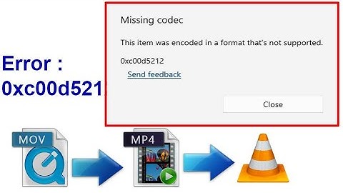 Fix This item was encoded in a format that