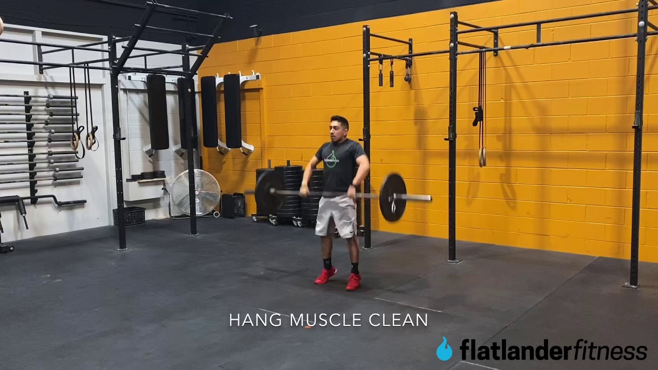 Hang muscle clean demo YouTube