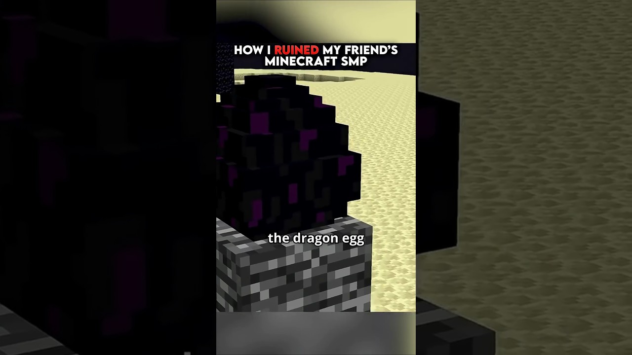 Ruining My Friend's Minecraft SMP