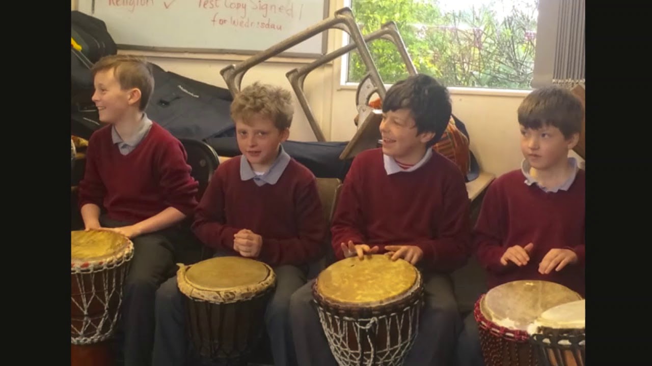 African Drumming in Irish Schools