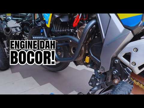 ENJIN VSTORM 250 SX AKU LEAKING! 60,000++ KM
