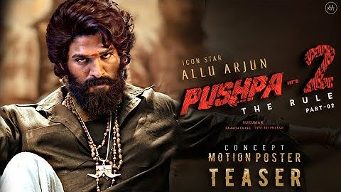 PUSHPA 2 - The Rule - Teaser | Allu Arjun | Rashmika | Fahad | Concept cut | #Pushpa2 #Pushpa