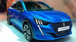 Peugeot 208 allure and e-208 gt (2019) - interior exterior walkaround
specs: engine: 136 hp, 260 nm 0-100 (km/h): 8.1 s range (wltp): 340...