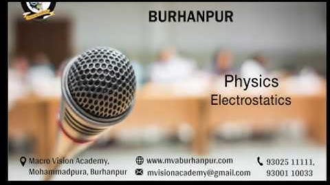IIT Physics| Conductor | Lecture 1| TJ Sir| MVA Burhanpur