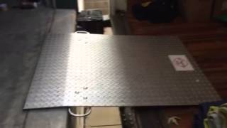 Aluminum Dock Plate 800-763-9020