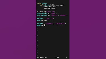 Dynamic Attribute Access with getattr and setattr #coding #programming #python