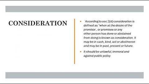 Essential Elements of Contract Act