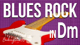 Blues Rock Guitar Backing Track in Dm