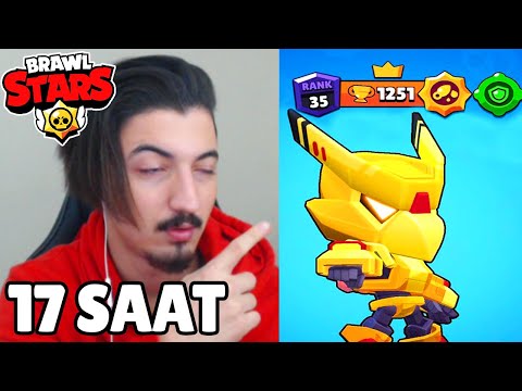 17 SAAT ARALIKSIZ KUPA KASTIM! Brawl Stars