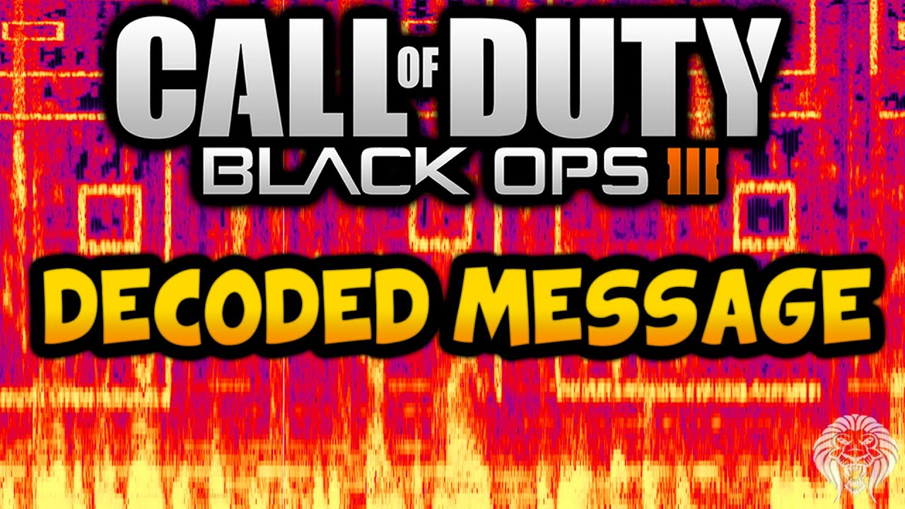 Black Ops 3 Teaser: DECODED HIDDEN MESSAGE! Audio Easter Egg  & Unmarked Man Riddles (BO3 Teasers)