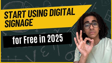 Start Using Digital Signage for Free in 2025