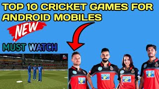 Top 10 cricket game for Android ||| 4k graphics || 2020 new games||| screenshot 5