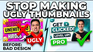 Stop Making Ugly Thumbnails | Canva Full Tutorial