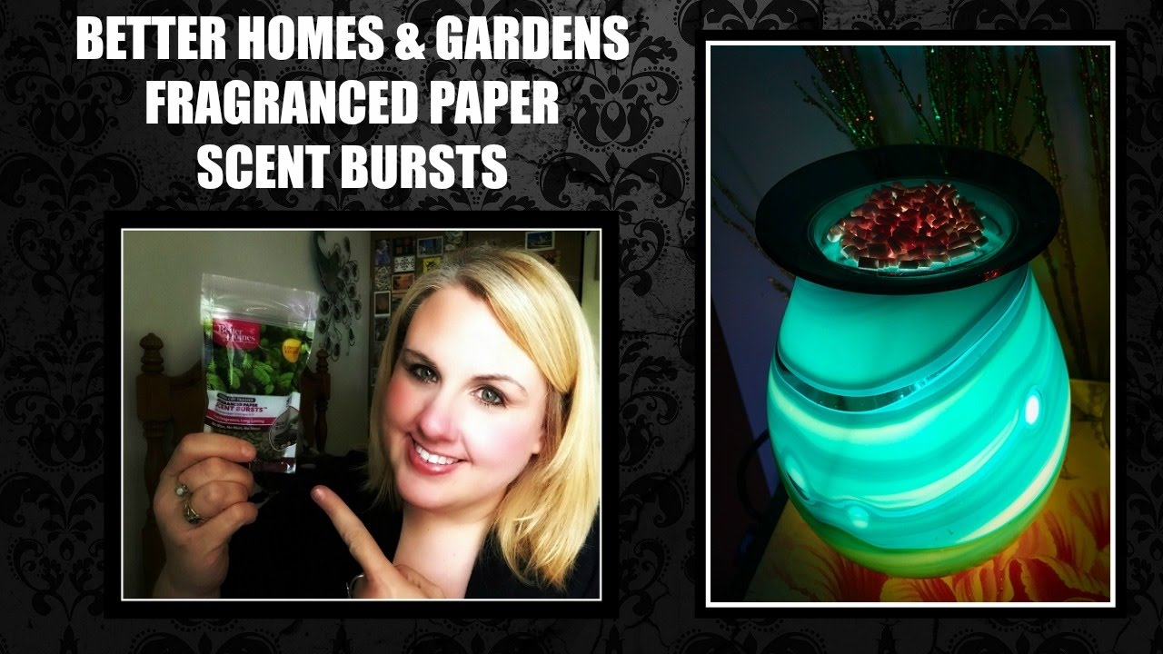 Better Homes & Gardens Fragranced Paper Scent Bursts!! YouTube