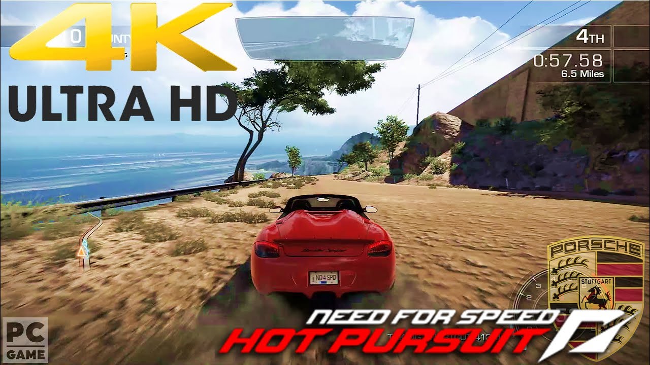NFS Hot Pursuit (2010) PORSCHE Boxstar Spyder [4K 60FPS PC]