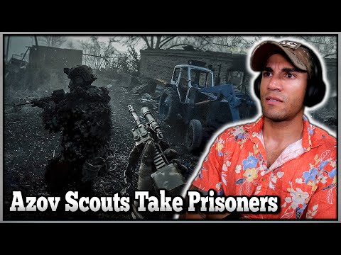 Azov Scouts take Prisoners - Marine reacts