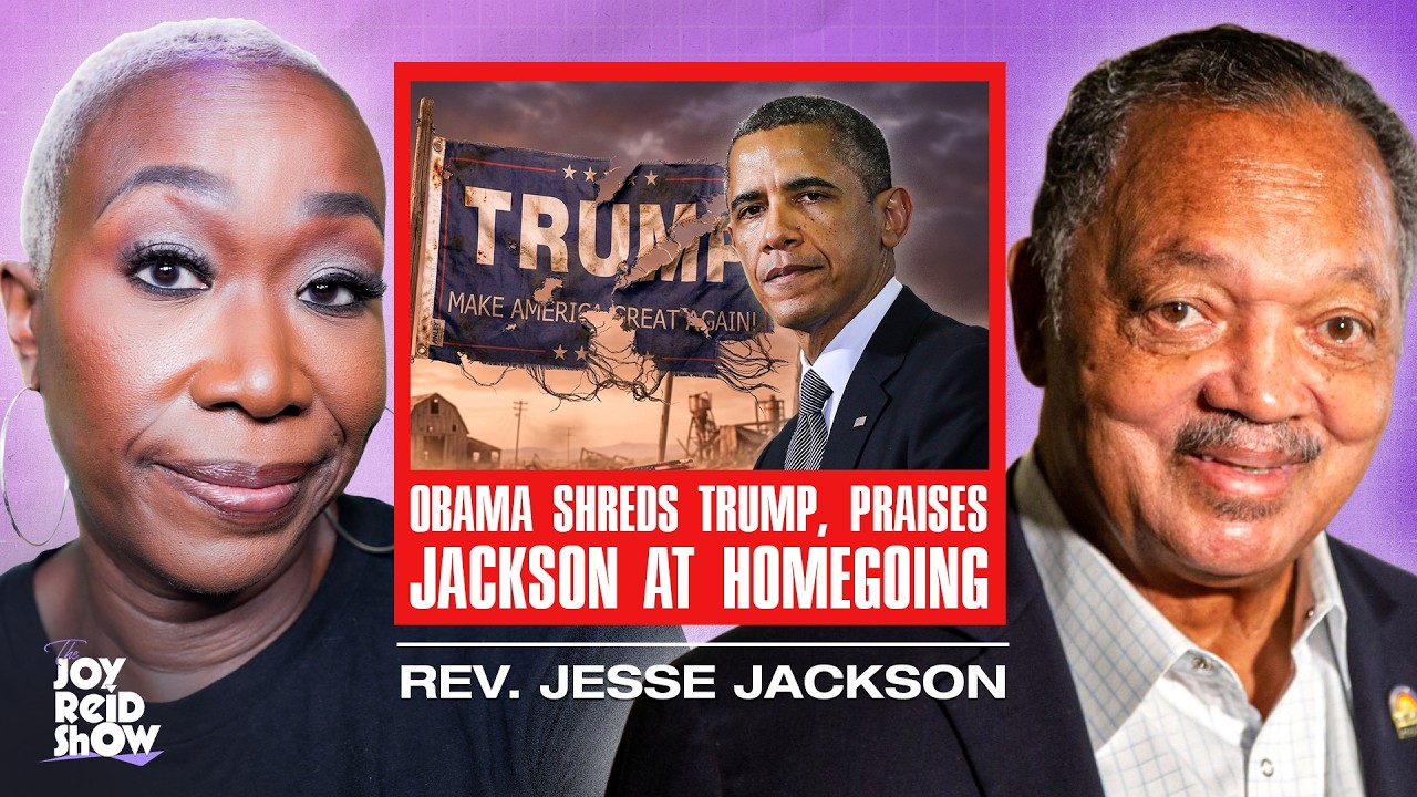 Full Remarks: Obama Scorches Trump, Lauds Jesse Jackson | The Joy Reid Show