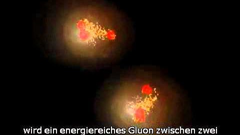 Particle Jet Production - Proton-Proton Collision in ATLAS Experiment