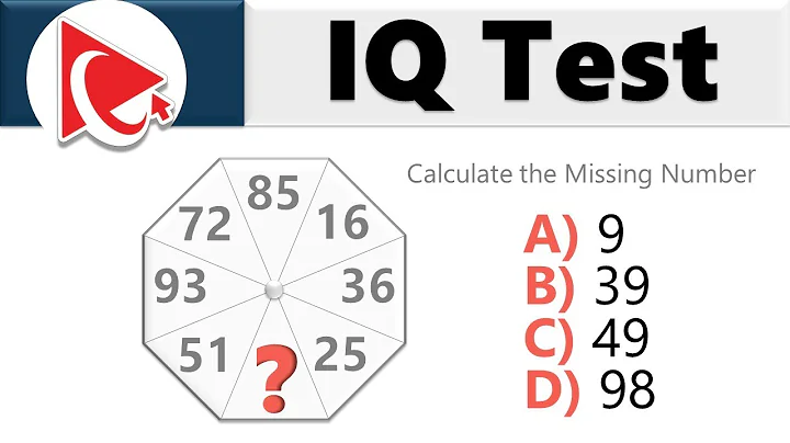 IQ TEST SOLVED AND EXPLAINED - Questions and Answers with Solutions