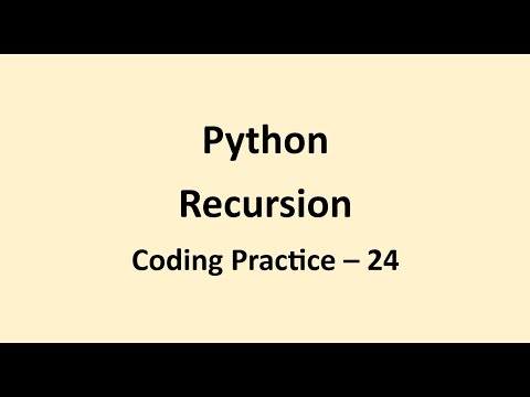 Coding Practice 24 || Recursion || Python || NxtWave || CCBP
