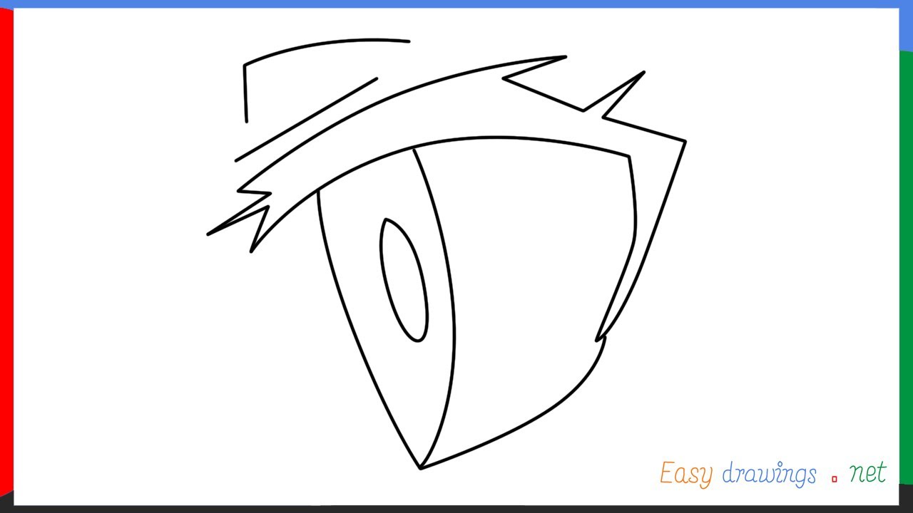 How To Draw Anime Eyes Step by Step - [2 Examples]
