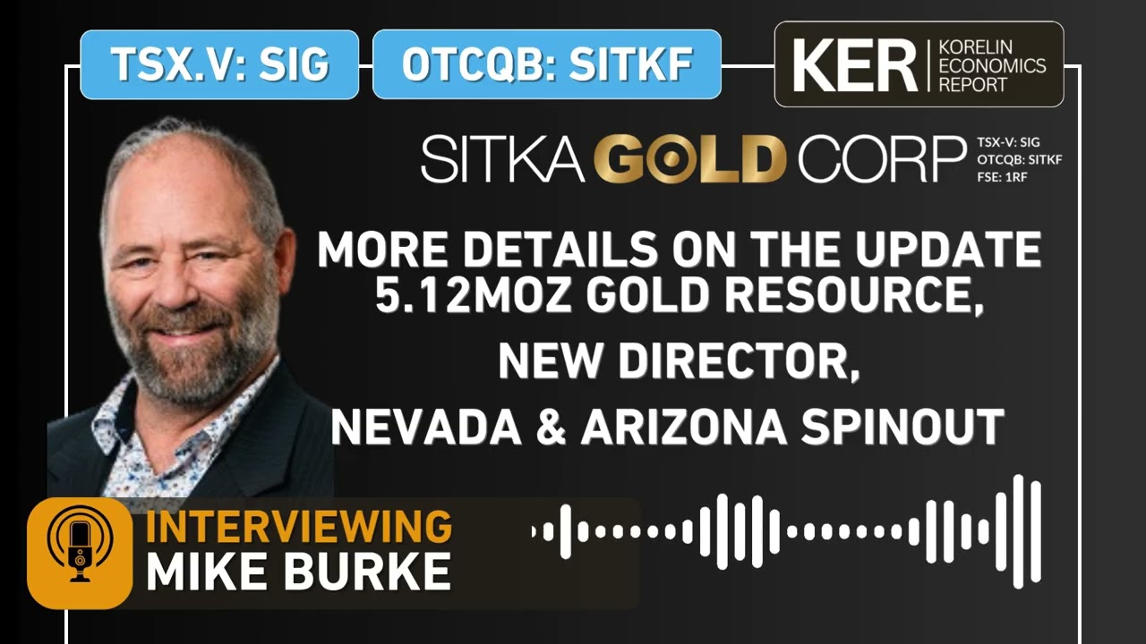 Sitka Gold - More Details On The Updated 5.12Moz Gold Resource, Nevada & Arizona Asset Spinout