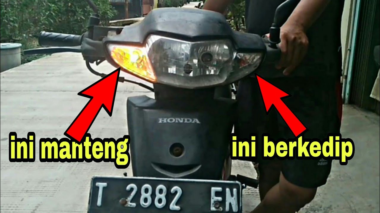GAMPANG BANGET.!! Cara Mengatasi Sein Tidak Berkedip Sebelah