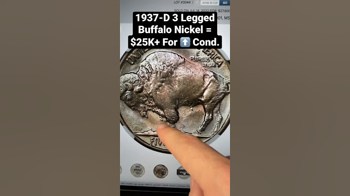 THE KING OF BUFFALO NICKELS: 1937-D 3 LEGGED VARIETY 👑💸