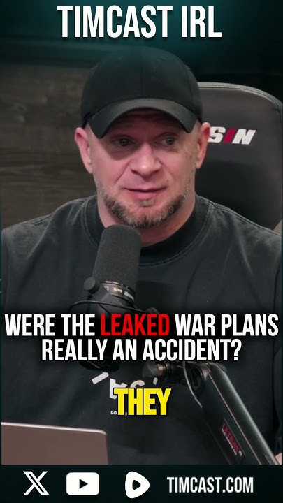 Were The LEAKED War Plans Really An Accident? - YouTube
