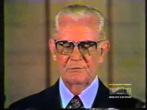 PRONUNCIAMENTO DE UM PRESIDENTE DE VERDADE ! - GEISEL 1975